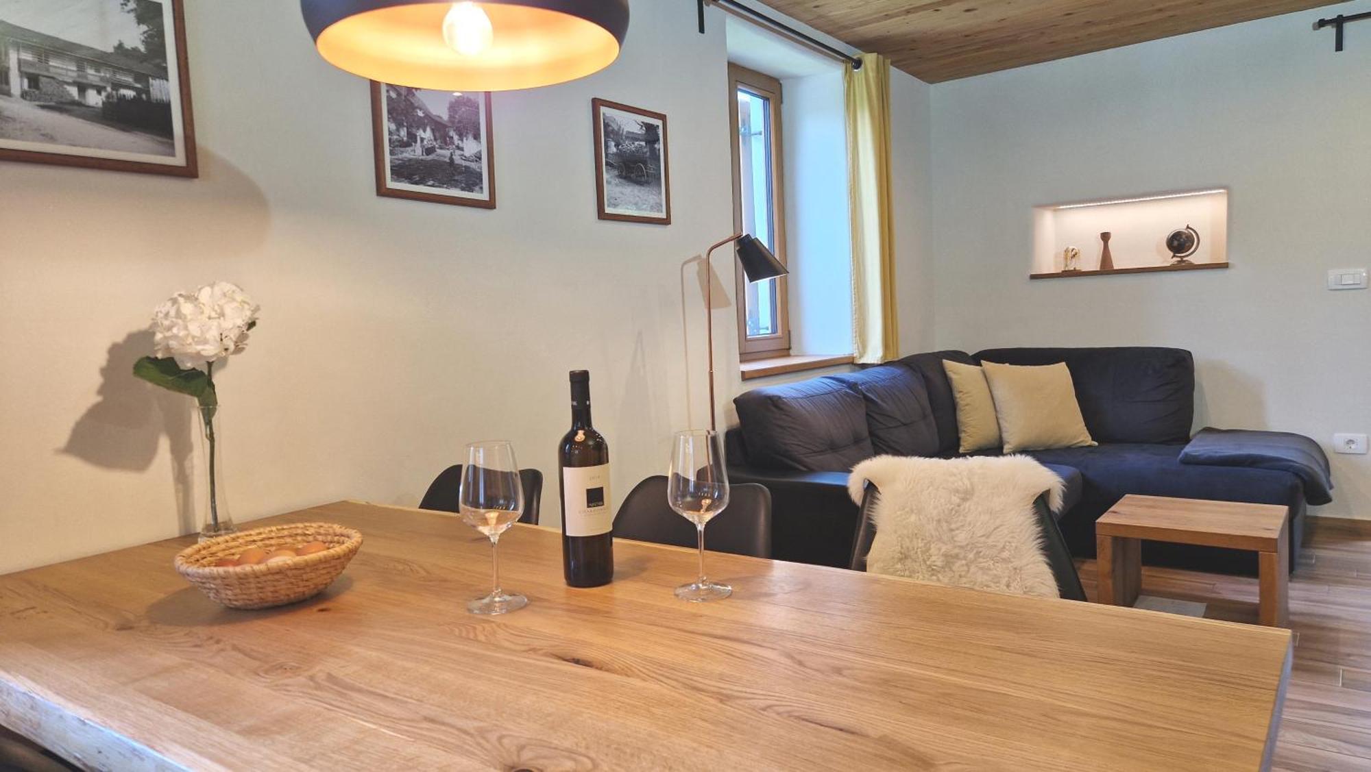 Ecohouse Furlan - Apartment Pinja Kobarid Eksteriør bilde
