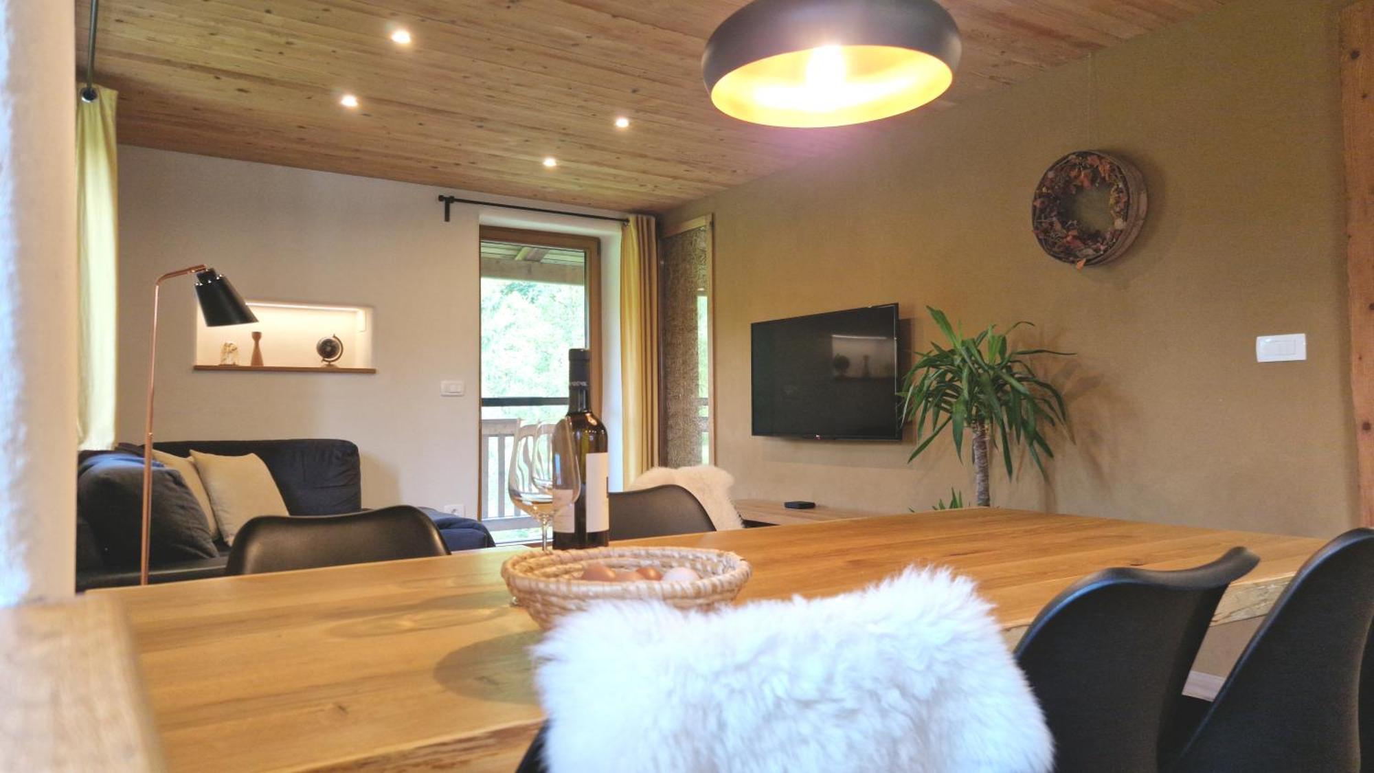Ecohouse Furlan - Apartment Pinja Kobarid Eksteriør bilde