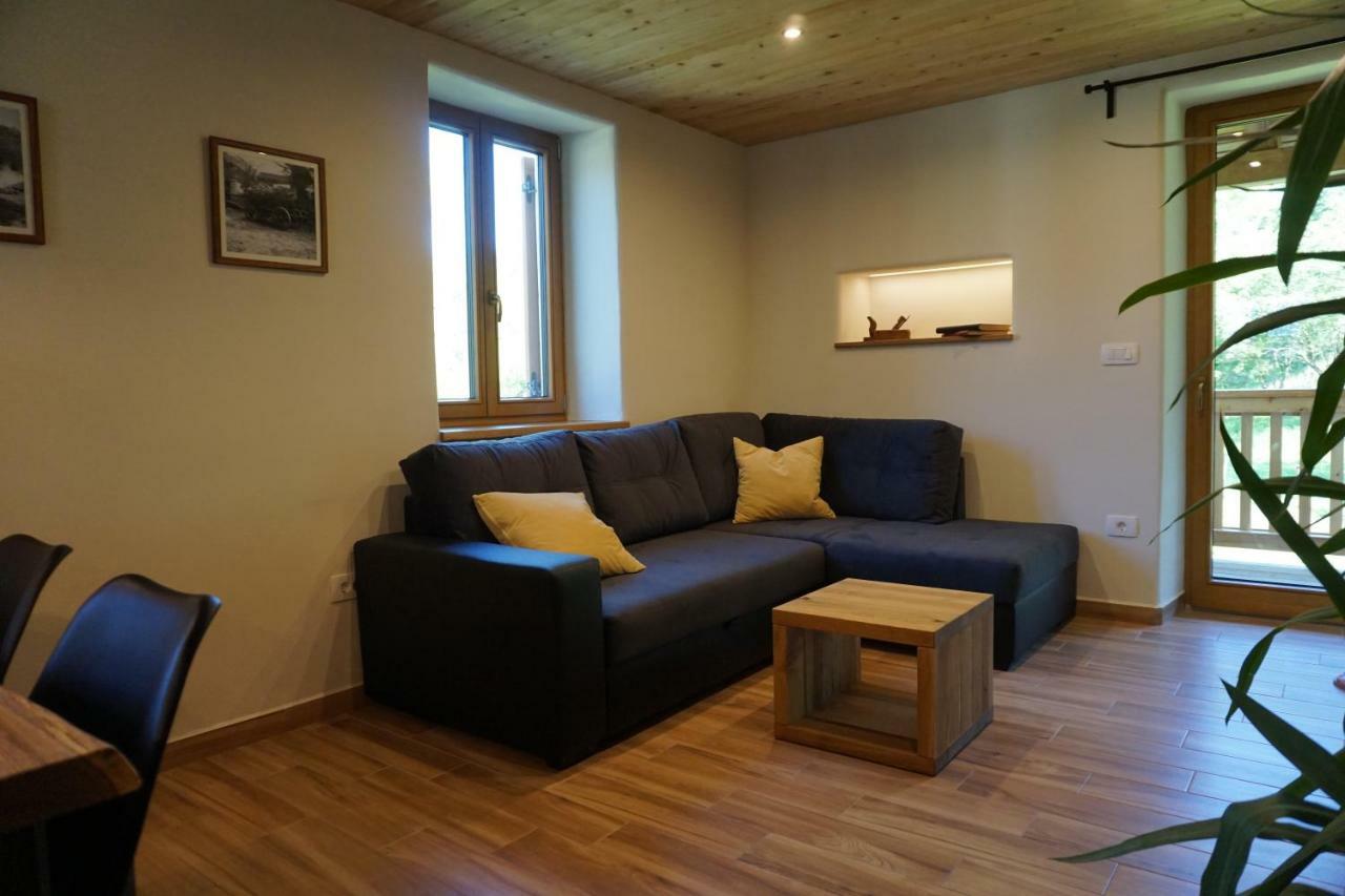 Ecohouse Furlan - Apartment Pinja Kobarid Eksteriør bilde