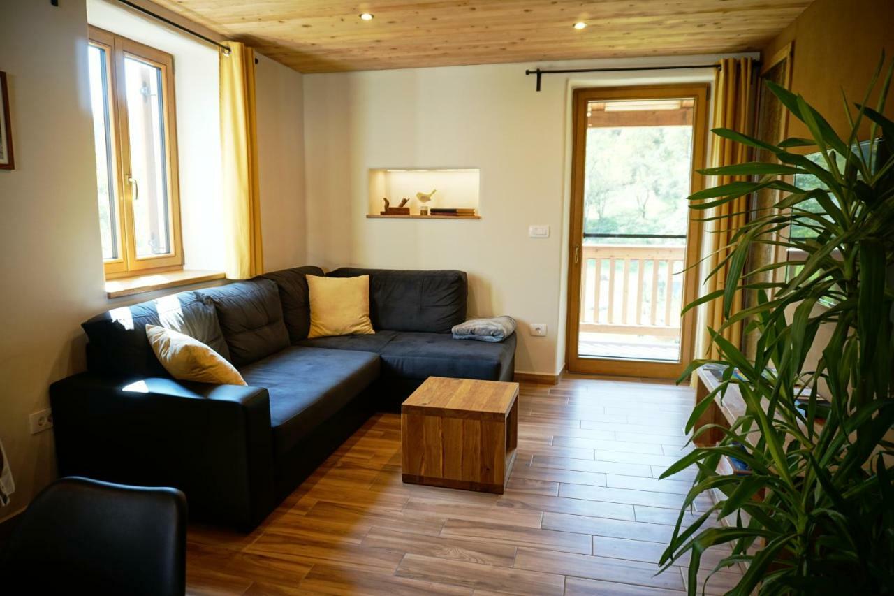 Ecohouse Furlan - Apartment Pinja Kobarid Eksteriør bilde